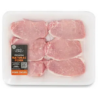 Boneless Pork Loin Center Cut Chops Thick Family Pack - 2.04 Pound